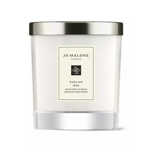 Jo Malone English Oak Candle with Silver Lid 7 oz. NEW